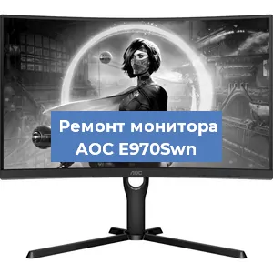 Замена конденсаторов на мониторе AOC E970Swn в Воронеже